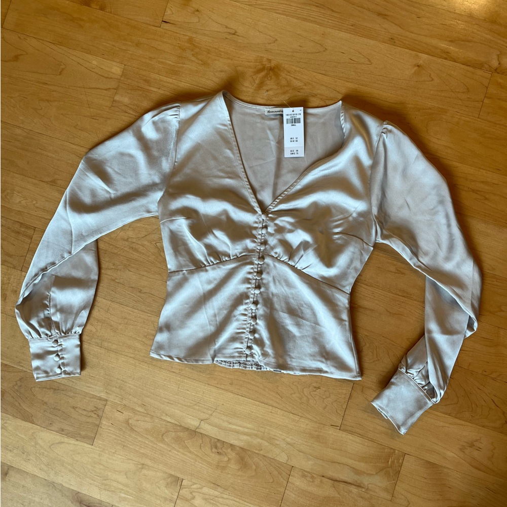 Abercrombie silk blouse